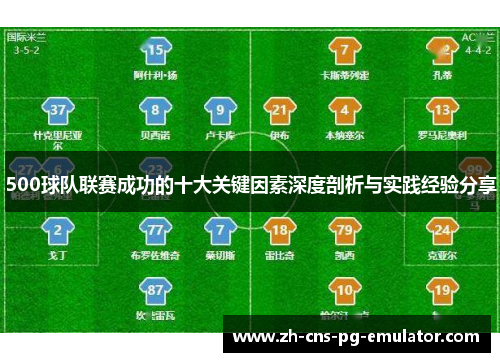 500球队联赛成功的十大关键因素深度剖析与实践经验分享