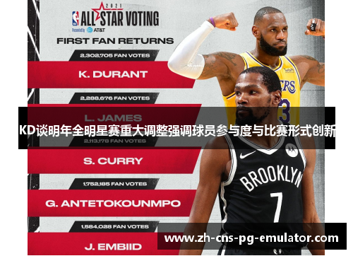 KD谈明年全明星赛重大调整强调球员参与度与比赛形式创新