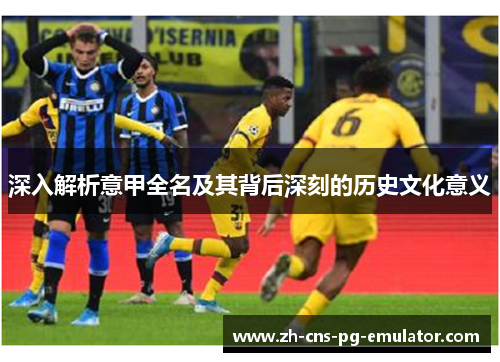 深入解析意甲全名及其背后深刻的历史文化意义
